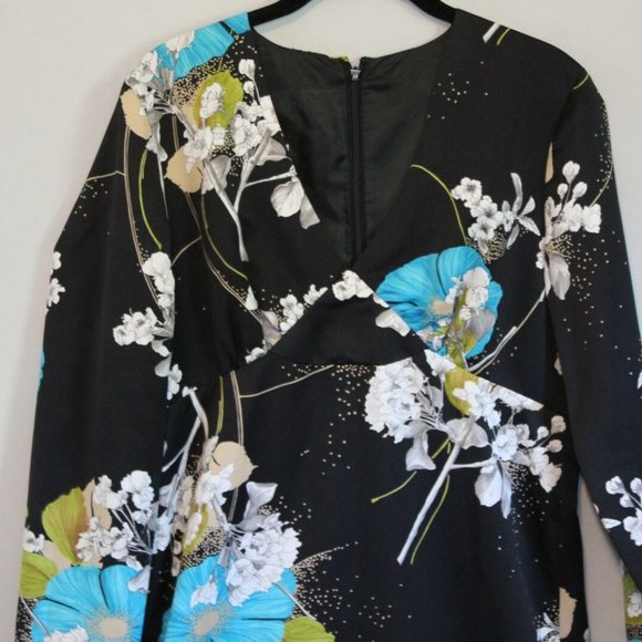 Vintage Tori Richard Honolulu Floral Maxi Dress H11457 - Picture 6 of 15